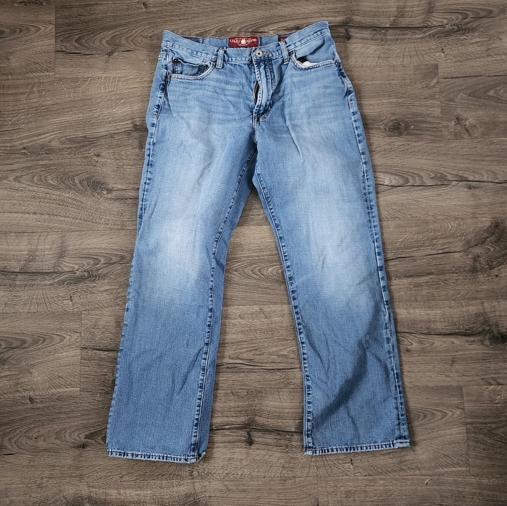 Lucky Brand 181 Relaxed Straight Sz 33×32